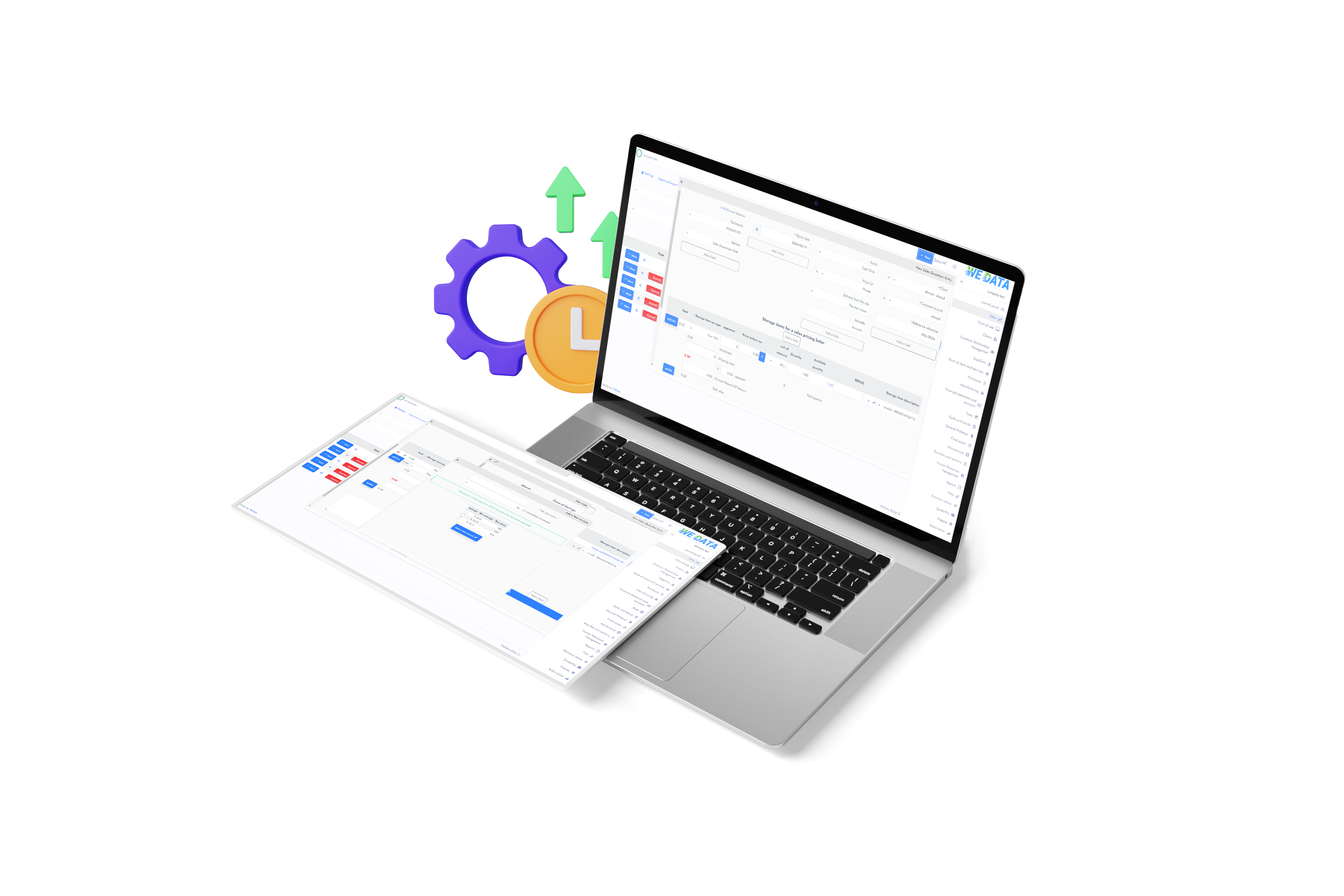 المبيعات -   ما هي إدارة المبيعات في  WEDATA  ERP  